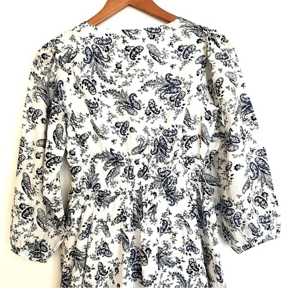 Lucky Brand Blue and White Floral Dress Size XS - Picture 13 of 16